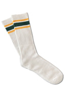 Striped Sports Socks - Green Yellow