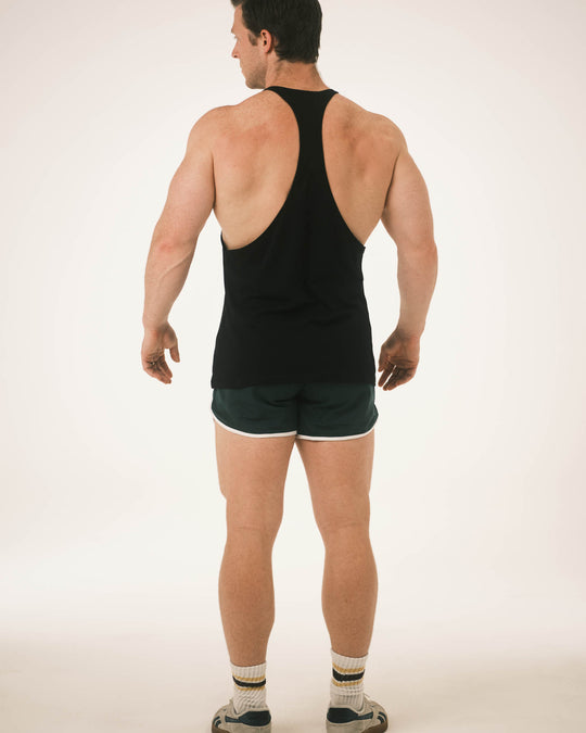 Black T-Back Stringer Tank