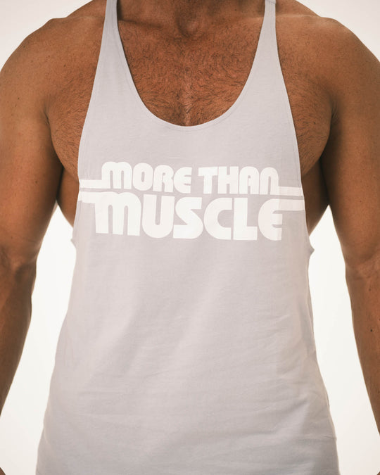 Faded Blue T-Back Stringer Tank