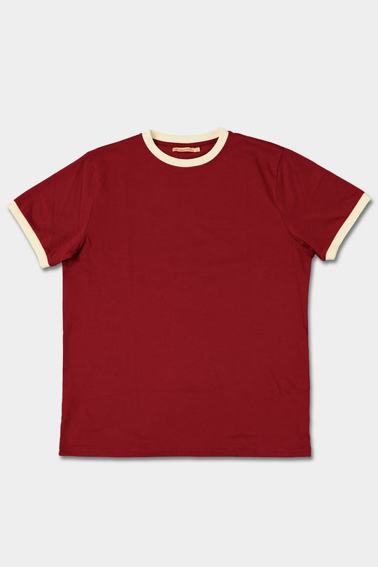 Ringer T-Shirt - Maroon