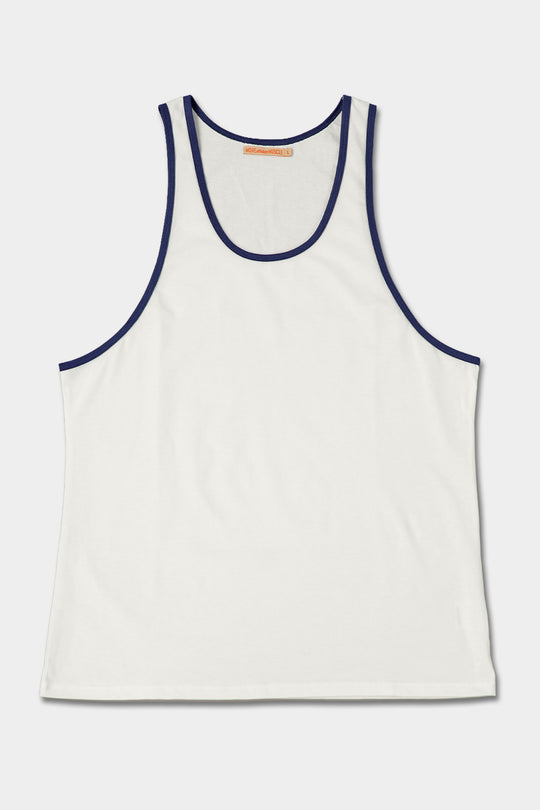 Ringer Tank - White