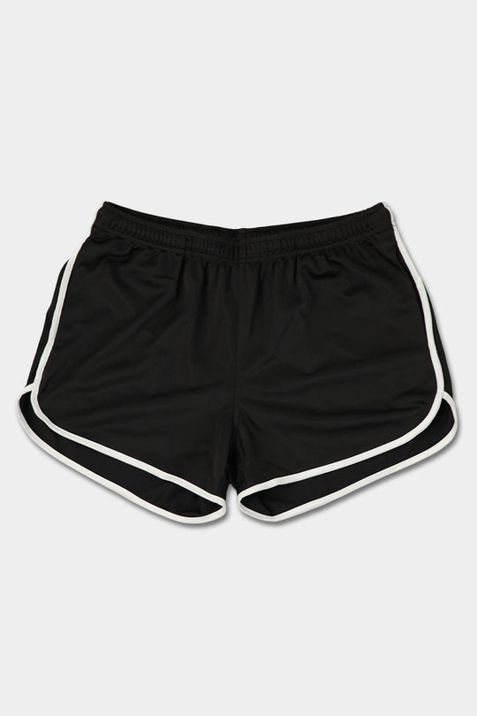 Ringer Shorts - Black