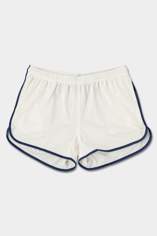 Ringer Shorts - White Navy