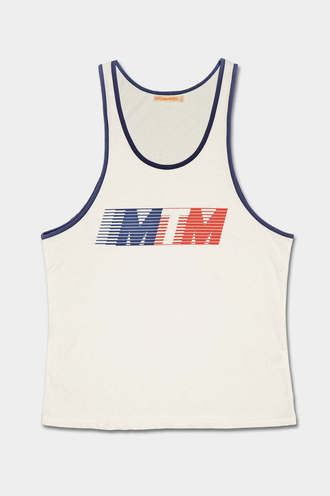 MTM Navy Ringer Tank Top