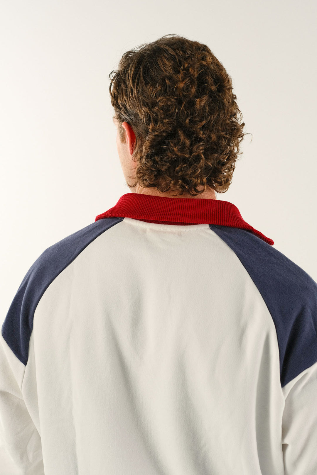 Tri-colour Quarter Zip
