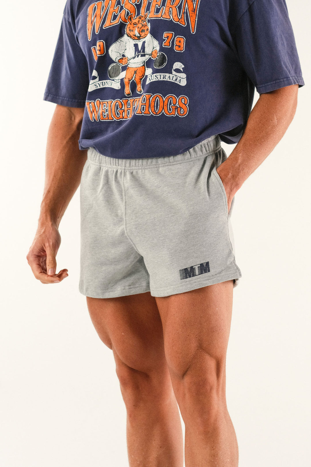 Classic Cotton Shorts - Grey