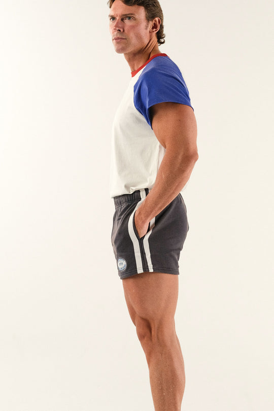 Vintage Cotton Shorts - Navy