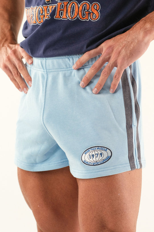 Vintage Cotton Shorts - Blue