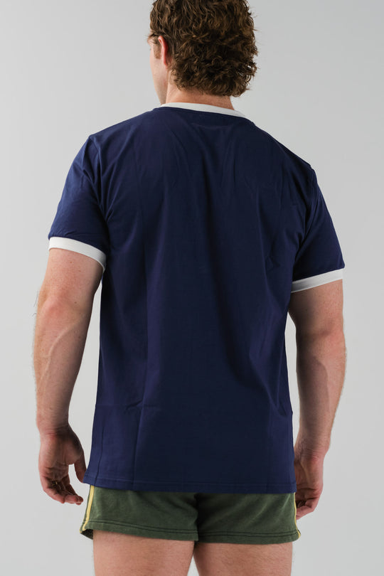 Ringer T-Shirt - Navy