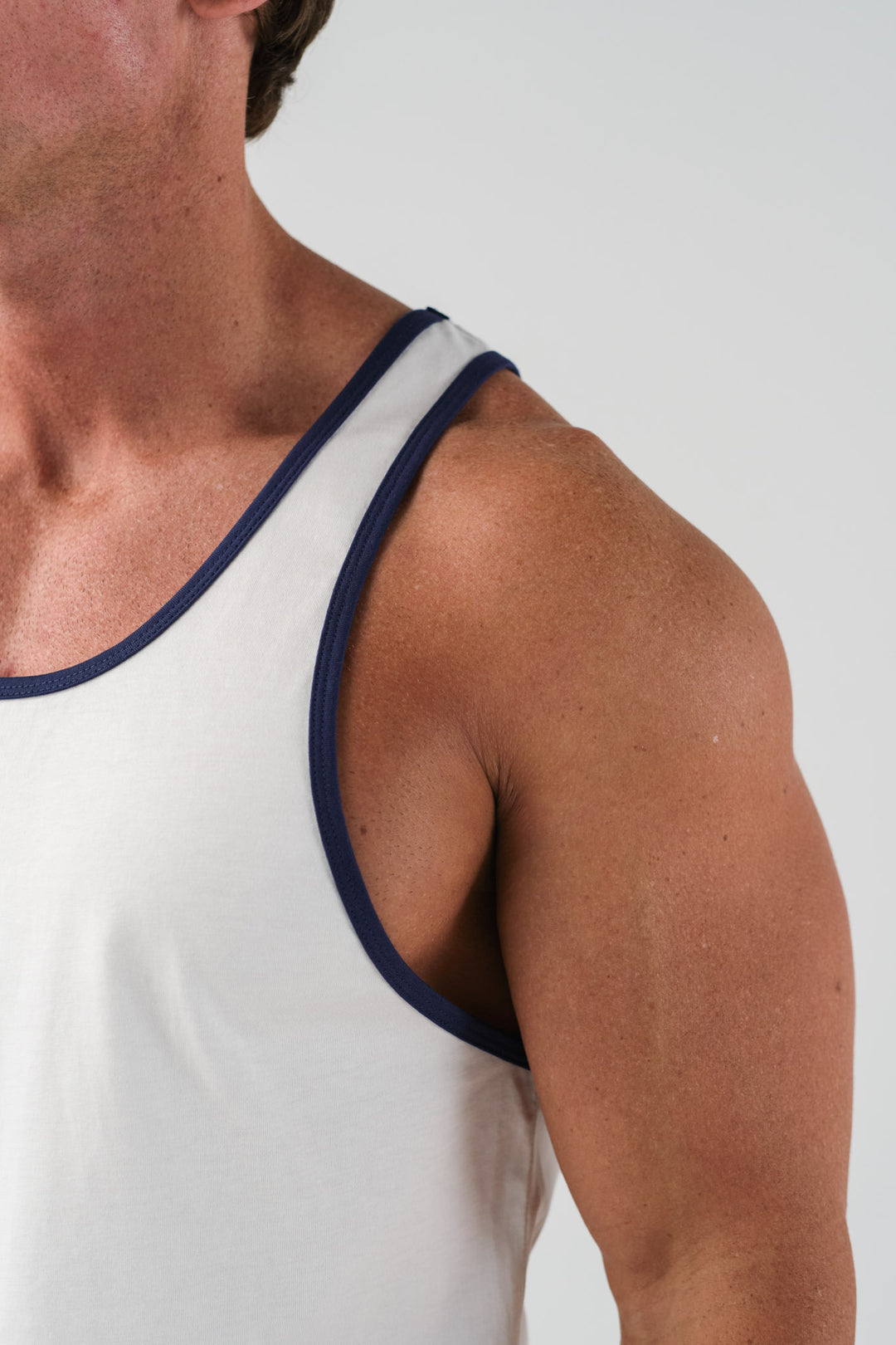 Ringer Tank - White