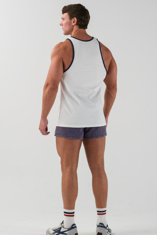 Ringer Tank - White