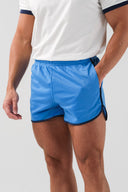 Ringer Shorts - Blue
