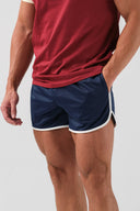 Ringer Shorts - Navy