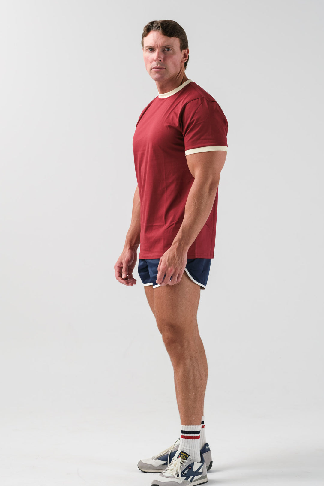 Ringer T-Shirt - Maroon