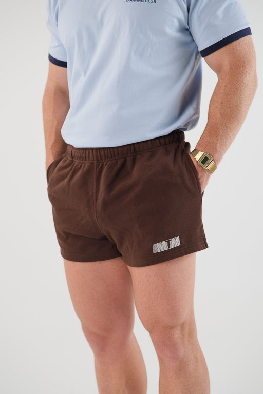 Classic Cotton Shorts | Brown