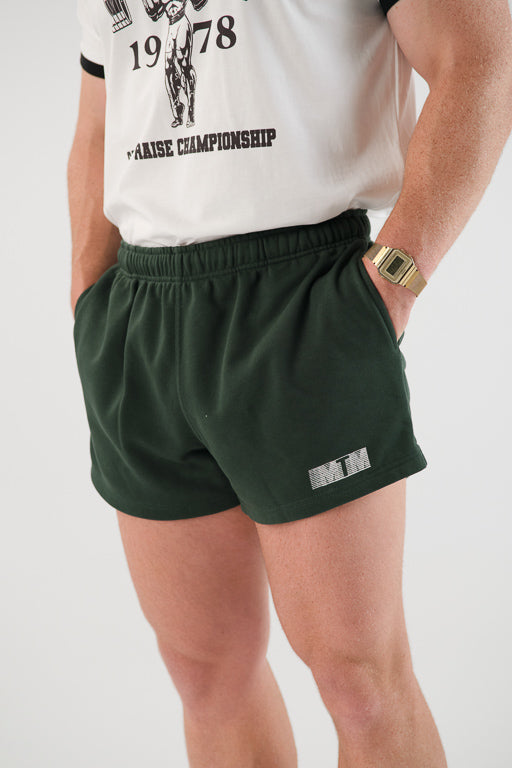 Classic Cotton Shorts | Green