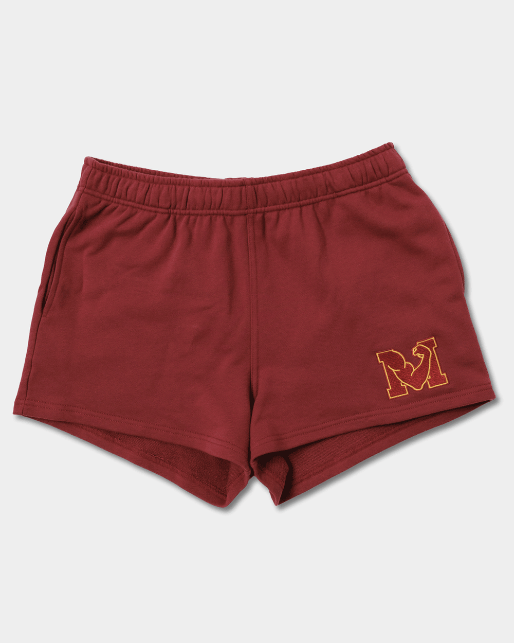 College Shorts - Maroon