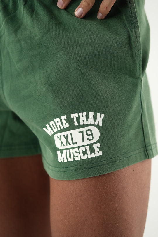 New Cotton Gym Shorts - Green