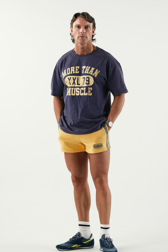 Relaxed Fit Gym Tee - Navy