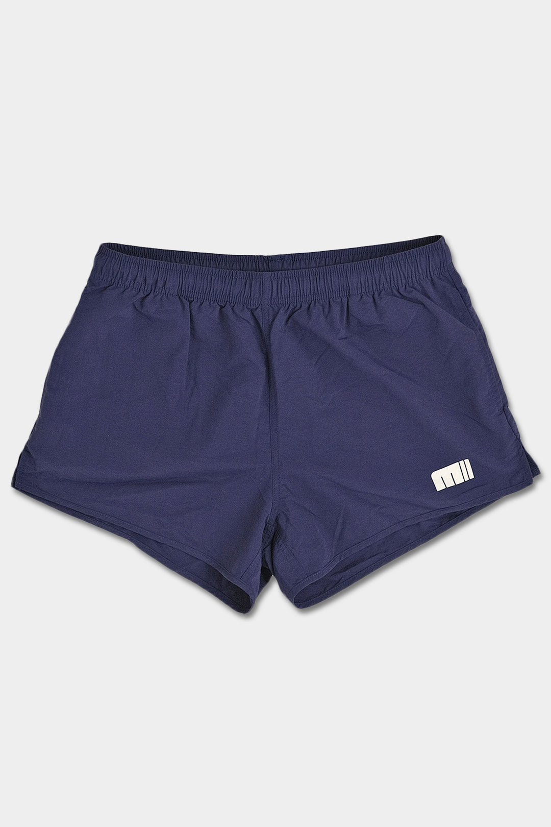 Retro Running Shorts - Navy