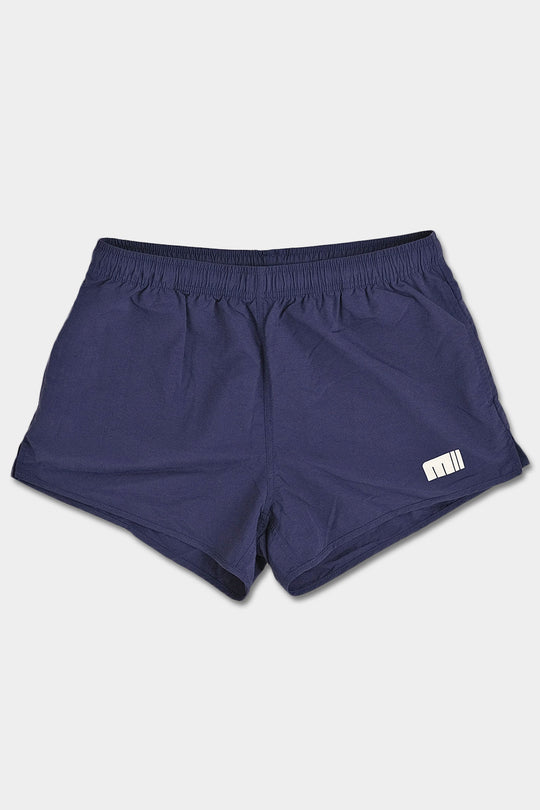 Retro Running Shorts - Navy