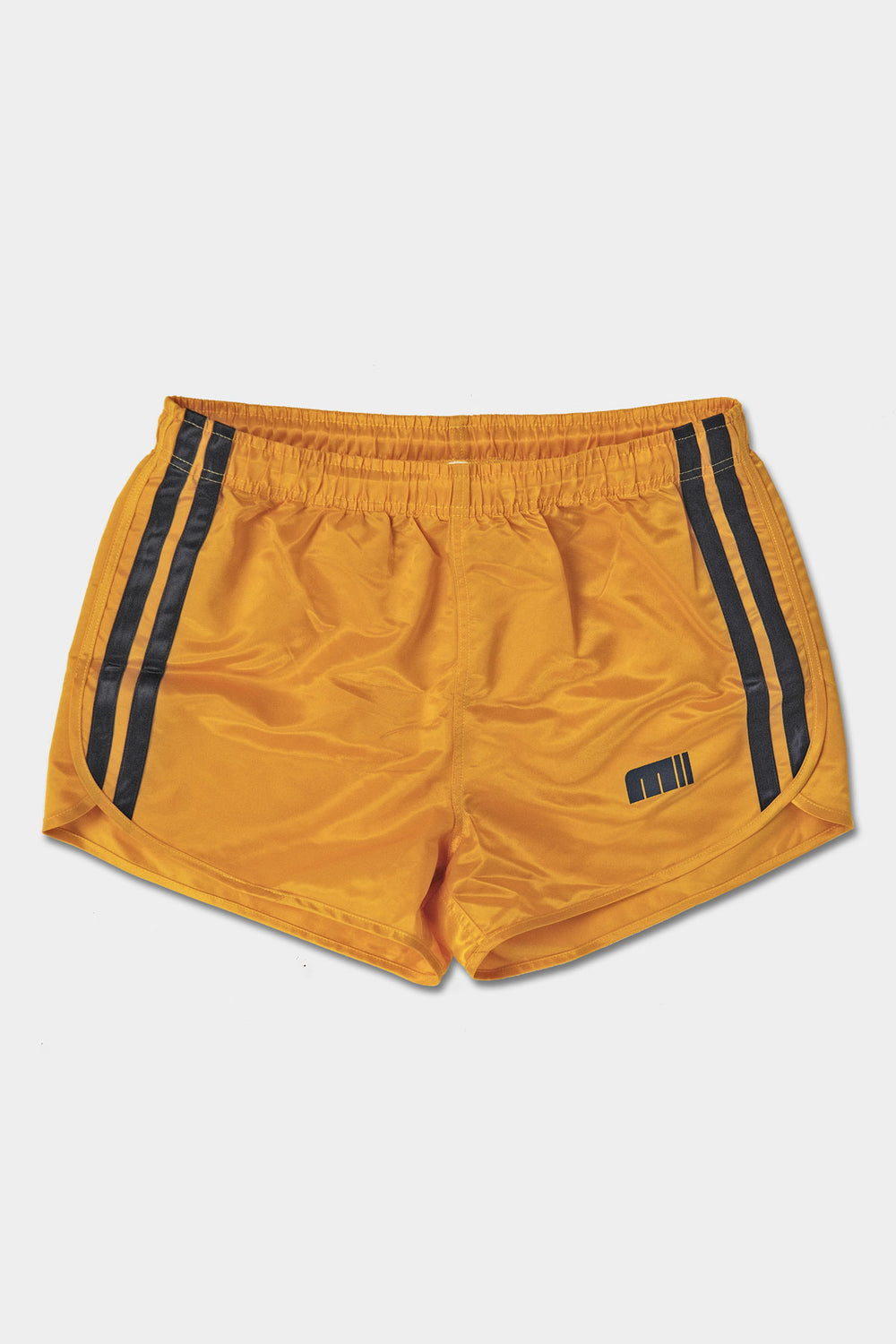 70's Sport Shorts | Yellow Navy