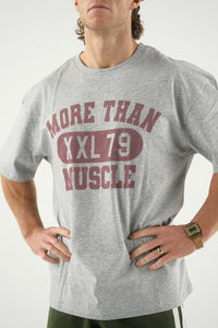 Relaxed Fit Gym Tee - Grey